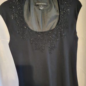 Jones New York crepe de chine cocktail dress size 10